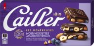 CAILLER Noir Myrtilles Amandes 200g